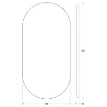 Зеркало 60х120 см Evoform Ledshine BY 2598
