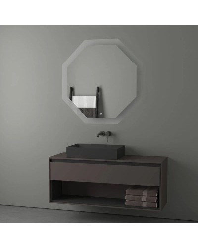 Зеркало 100х100 см Evoform Ledshine BY 2607