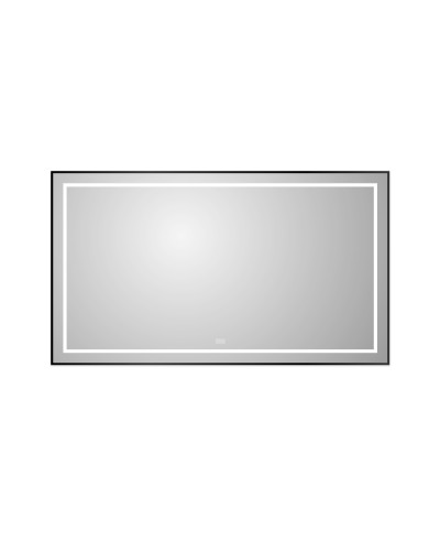 Зеркало в раме с подсветкой сенсорным выкл. и подогревом BelBagno SPC-KRAFT-1400-800-LED-TCH-WARM-NERO