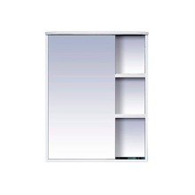 Венера - 55 Зеркало-шкаф лев. со светом белое