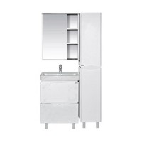 Венера - 55 Зеркало-шкаф лев. со светом белое