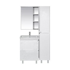 Венера - 55 Зеркало-шкаф лев. со светом белое