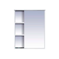 Венера - 55 Зеркало-шкаф прав. со светом белое