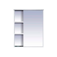 Венера - 55 Зеркало-шкаф прав. со светом белое