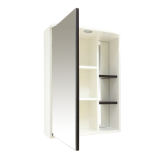 Венера - 55 Зеркало-шкаф лев. со светом комбинированное