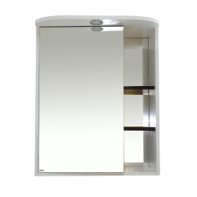 Венера - 55 Зеркало-шкаф лев. со светом комбинированное