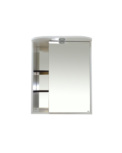 Венера - 55 Зеркало-шкаф прав. со светом комбинированное