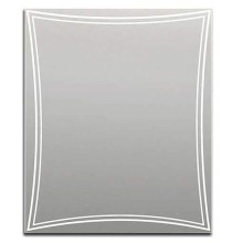 Зеркало Marka One Brio 75 с подсветкой Light