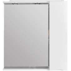 Зеркальный шкаф 60х75 см Bianco Lucido BelBagno Marino MARINO-SPC-600/750-1A-BL-P-R