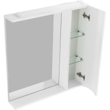 Зеркальный шкаф 60х75 см Bianco Lucido BelBagno Marino MARINO-SPC-600/750-1A-BL-P-R