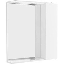 Зеркальный шкаф 60х75 см Bianco Lucido BelBagno Marino MARINO-SPC-600/750-1A-BL-P-R