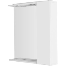 Зеркальный шкаф 60х75 см Bianco Lucido BelBagno Marino MARINO-SPC-600/750-1A-BL-P-R