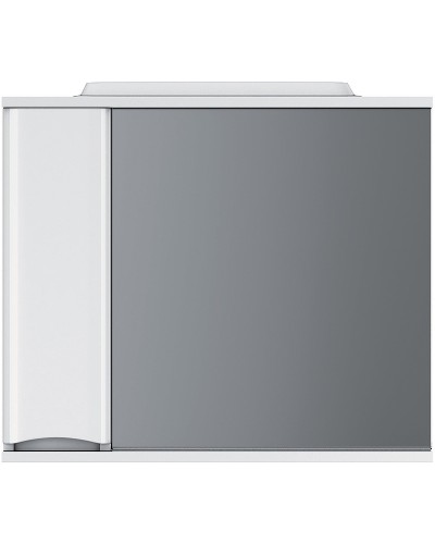 Зеркало со шкафом AM.PM Like 80 L M80MPL0801WG с подсветкой Белый