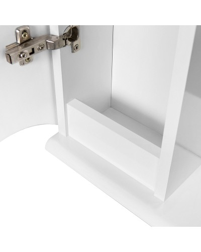 Зеркало со шкафом AM.PM Like 80 L M80MPL0801WG с подсветкой Белый