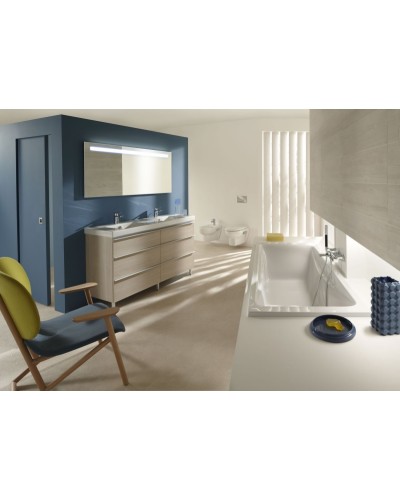 Зеркало Jacob Delafon 140 EB1420-NF с подсветкой и подогревом с сенсорным выключателем