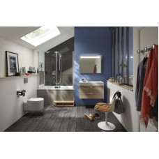 Зеркало Jacob Delafon 80 EB1413-NF с подсветкой и подогревом с сенсорным выключателем