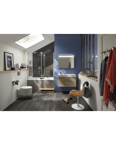 Зеркало Jacob Delafon 80 EB1413-NF с подсветкой и подогревом с сенсорным выключателем