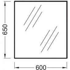 Зеркало Jacob Delafon Ola 60 EB1080-RU подвесное