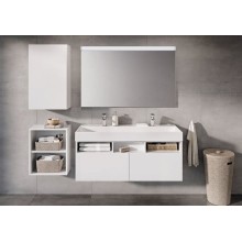 Зеркало Ravak Natural 80 X000001057 с подсветкой Белое