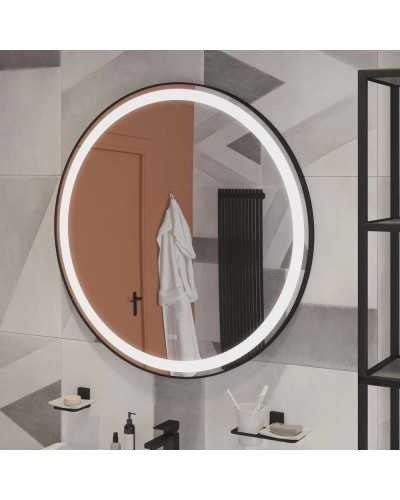 Зеркало 70,7х70,7 см Cezares Cadro CZR-SPC-CADRO-700-LED-TCH-WARM