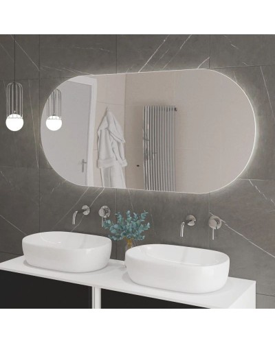 Зеркало 140х70см Cezares Vague CZR-SPC-VAGUE-1400-700-MOV