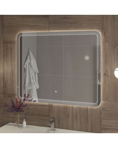 Зеркало 110х80см Cezares Duet CZR-SPC-DUET-1100-800-LED-TCH