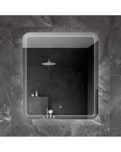 Зеркало 70х80см Cezares Duet CZR-SPC-DUET-700-800-LED-TCH