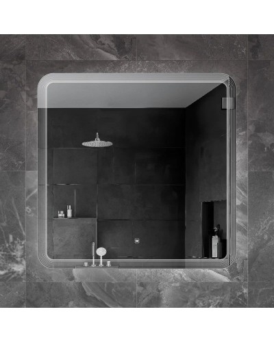 Зеркало 80х80см Cezares Duet CZR-SPC-DUET-800-800-LED-TCH