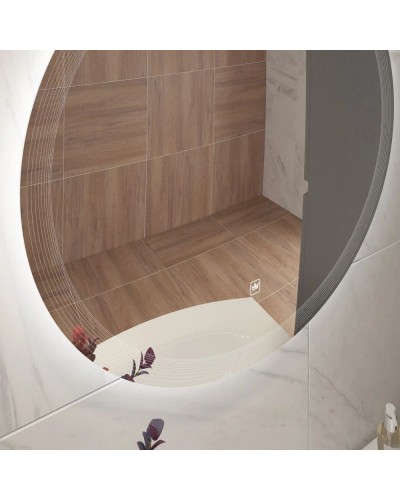 Зеркало 100х100 см Cezares Eco CZR-SPC-ECO-1000-LED-TCH