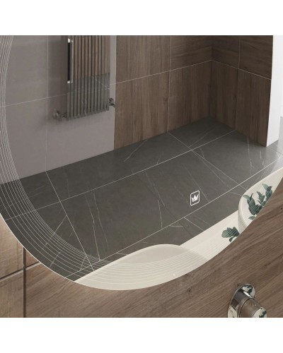 Зеркало 100х100 см Cezares Eco CZR-SPC-ECO-1000-LED-TCH