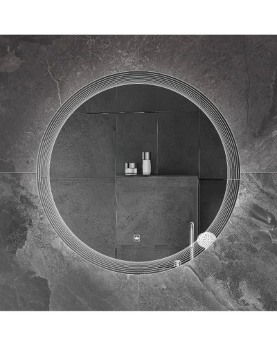 Зеркало 60х60 см Cezares Eco CZR-SPC-ECO-600-LED-TCH