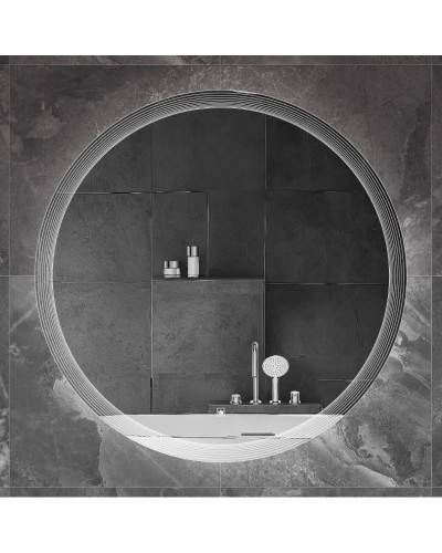 Зеркало 80х80 см Cezares Eco CZR-SPC-ECO-800-LED-TCH