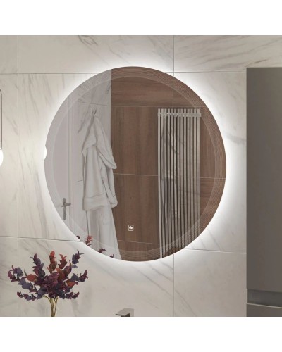 Зеркало 80х80 см Cezares Eco CZR-SPC-ECO-800-LED-TCH