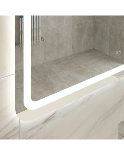 Зеркало 150х70 см Cezares Stylus CZR-SPC-STYLUS-1500-700-TCH-WARM