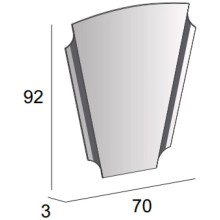 Зеркало 70х92 см Cezares 45020