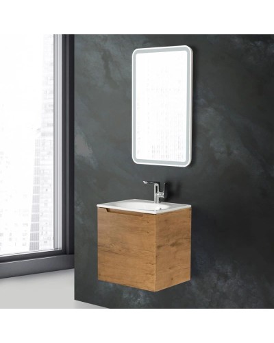 Зеркало 50х80 см BelBagno Marino SPC-MAR-500-800-LED-BTN