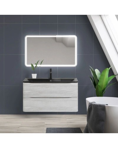 Зеркало 100х60 см BelBagno Marino SPC-MAR-1000-600-LED-BTN
