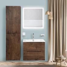 Зеркало 60х60 см BelBagno SPC-GRT-600-600-LED-BTN