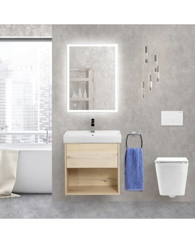 Зеркало 60х80 см BelBagno SPC-GRT-600-800-LED-TCH