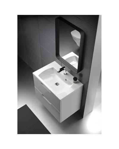 Зеркало 80,6х70,6 см черный Ravak Strip I X000001571