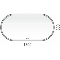 Зеркало 120х60 см Corozo Европа SD-00000842