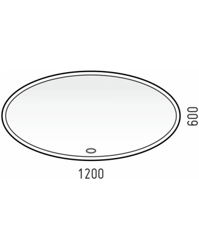 Зеркало 120х60 см Corozo Ориго SD-00001277