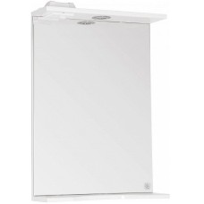 Зеркало Style Line Инга 50/С ЛС-00000392 с подсветкой Белое с механическим выключателем