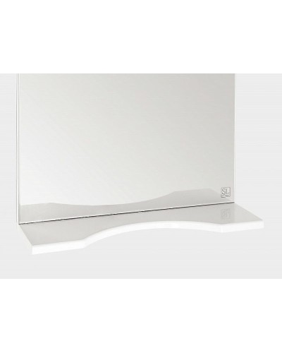 Зеркало Style Line Инга 50/С ЛС-00000392 с подсветкой Белое с механическим выключателем