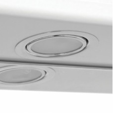 Зеркало Style Line Инга 50/С ЛС-00000392 с подсветкой Белое с механическим выключателем