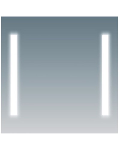 Зеркало Comforty Жасмин 75 00004140519 с подсветкой с сенсорным выключателем