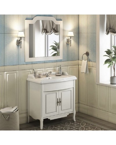 Зеркало Comforty Версаль 90 00003130382 Слоновая кость