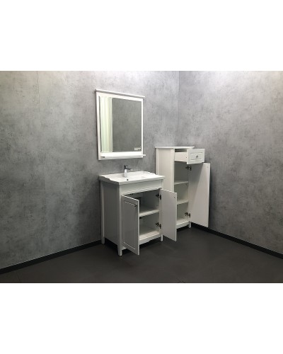 Зеркало Comforty Тбилиси 70 00003132631 Белый глянец