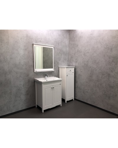 Зеркало Comforty Тбилиси 70 00003132631 Белый глянец