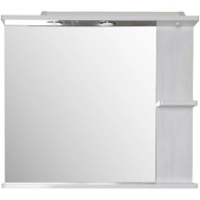 Зеркало 80х72,8 см белое дерево R ASB-Mebel Орхидея